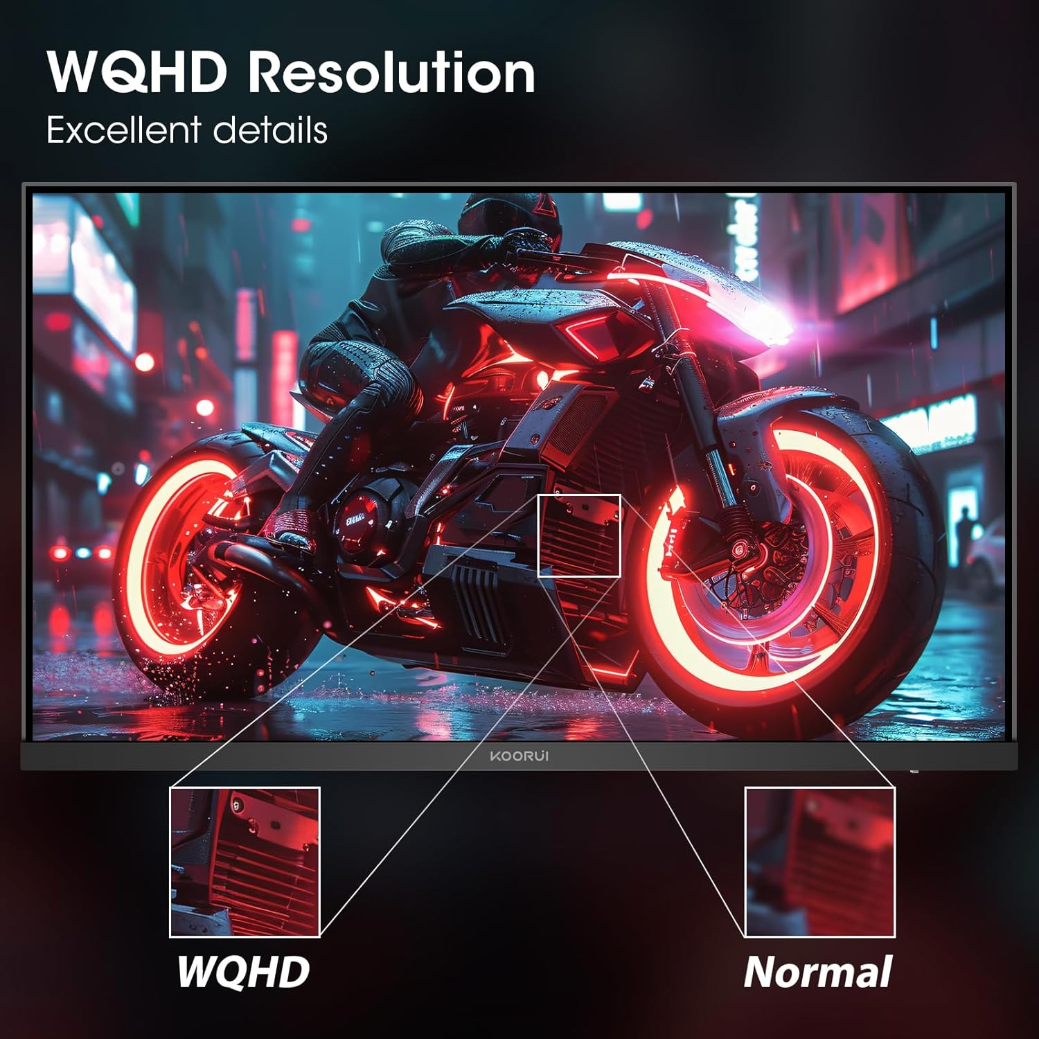  KOORUI 27 inch 200Hz IPS Gaming Monitor